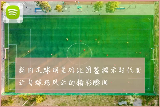 新旧足球明星对比图鉴揭示时代变迁与球场风云的精彩瞬间