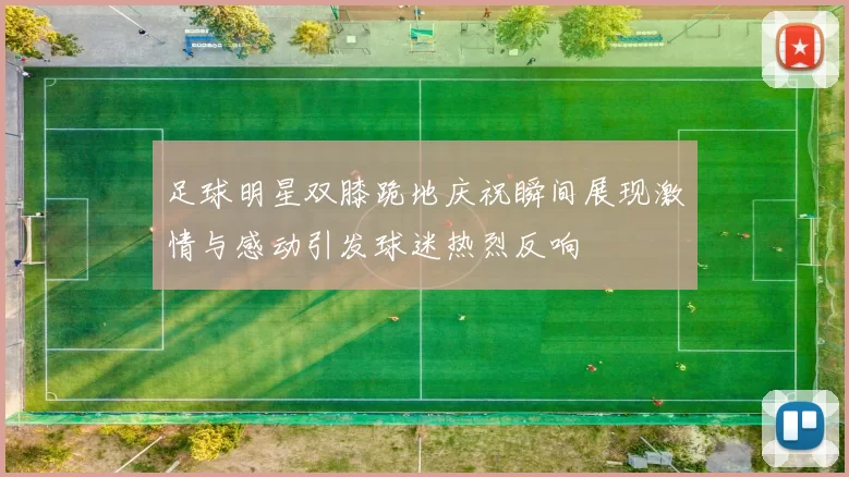 足球明星双膝跪地庆祝瞬间展现激情与感动引发球迷热烈反响
