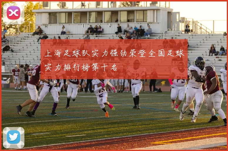 上海足球队实力强劲荣登全国足球实力排行榜第十名